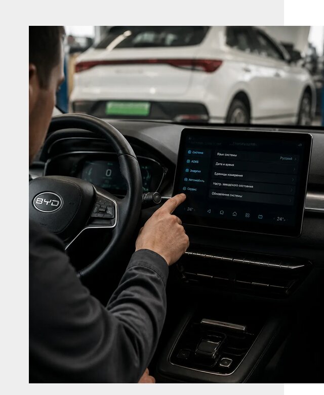 Русификация BYD E2 в Петропавловске-Камчатском от 15438 р. | ФастМобиль-Птк под ключ